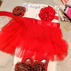 Tutu set 3pc 0-6 months